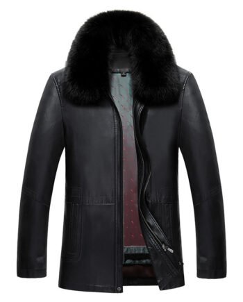 Men's Middle-aged And Old-age Knickers With Medium And Long Fur