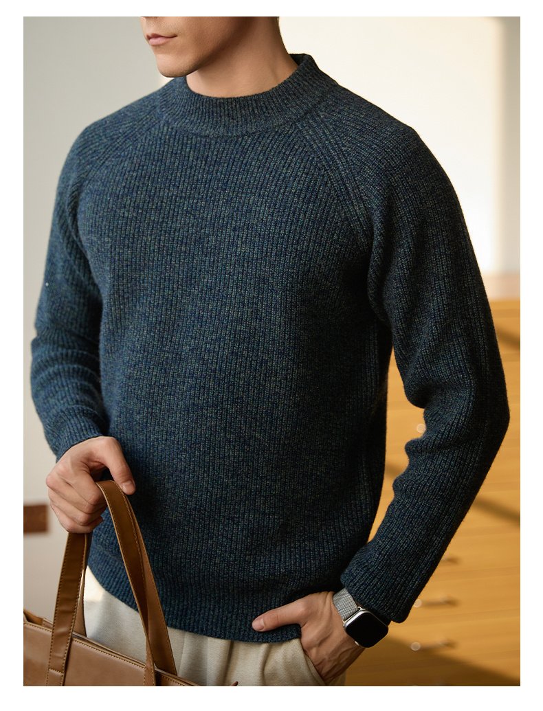 Warm Leisure All-match Sweater Male Commuter