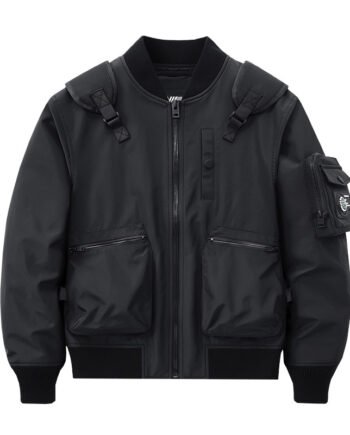 Function Wind Coat Men's Spring And Autumn Style Trend Ins Multi-pocket