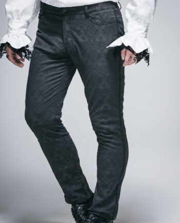 Men's Gothic Fashion Straight Waist Casual Pants