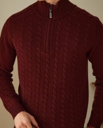 Pure Wool Twisted Sweater