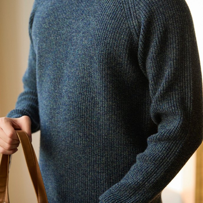 Warm Leisure All-match Sweater Male Commuter