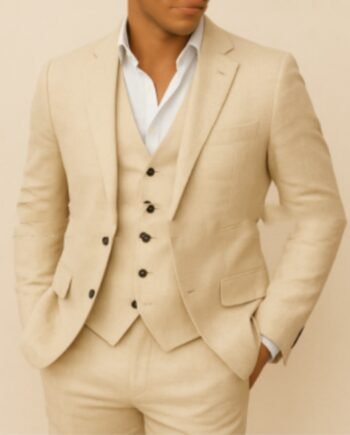 Men's Casual Business Three-piece Suit