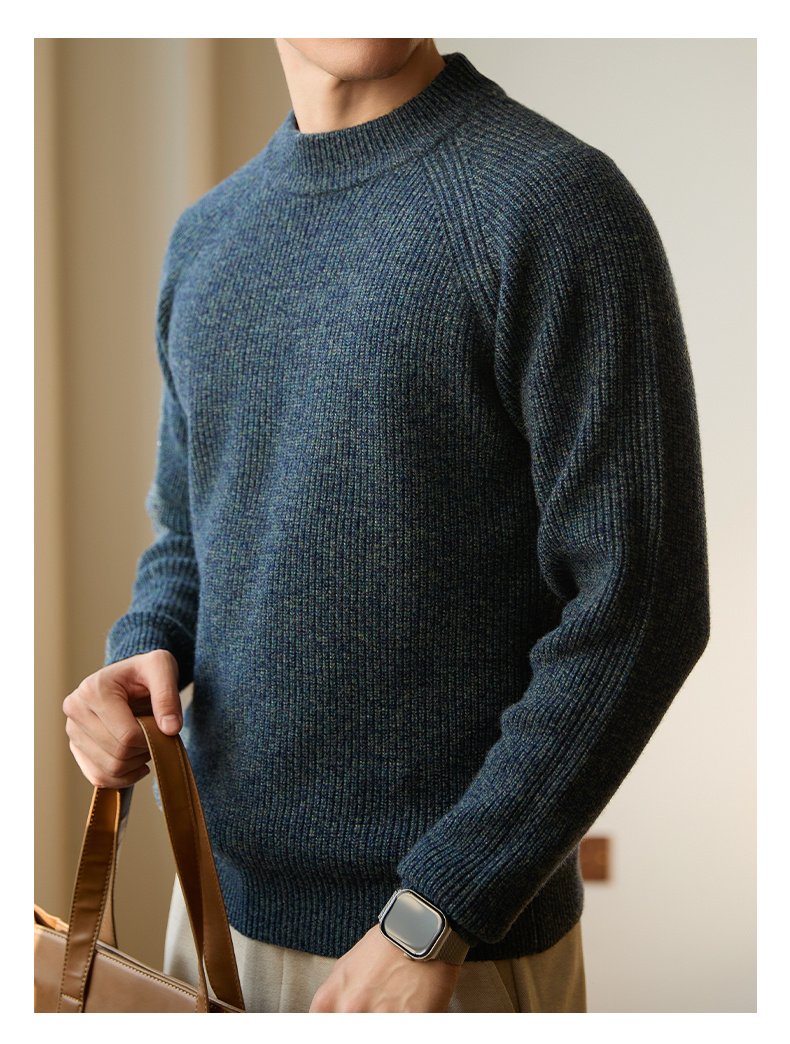 Warm Leisure All-match Sweater Male Commuter