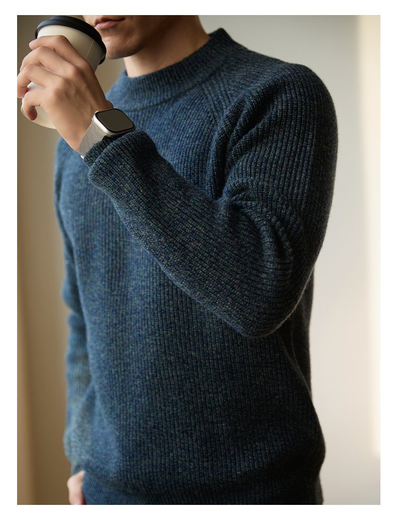 Warm Leisure All-match Sweater Male Commuter