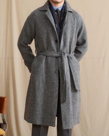 Elegant High-grade Mid-length Loose Lapel Wool Coat Woolen