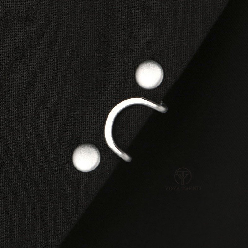 Men's Double Zip Punk Stud Blazer