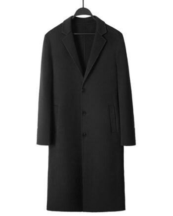 Men's Fashion Thickened Cashmere Coat