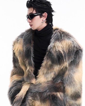 Autumn And Winter Light Luxury Mink-like Chic Overcoat