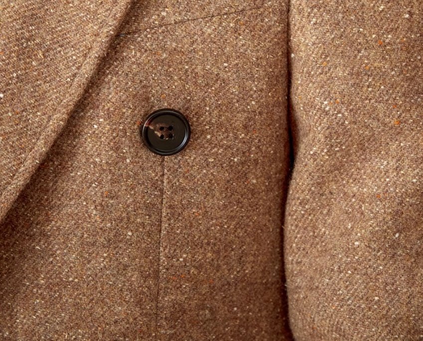 Color Dots Mid-length Coat