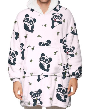 Felt Plush hooded housewear