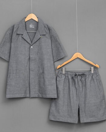 Pure Cotton Plaid Washed Cotton Without Side Seams Couples Home Service